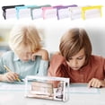 thumbnail image 1 of Vaidha Sac à Crayons Transparent Mode Grande Capacité pour Étudiants Sac de Rangement pour Papeterie Sac de Rangement pour Examens, 1 of 2