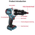 thumbnail image 2 of Electric riveting machine,Tool With Riveter Set Tool With Kit Rivet Nut Riveter Set Tool Siuke Nut Tool Riveter Eryue Xinzy Qisuo, 2 of 6