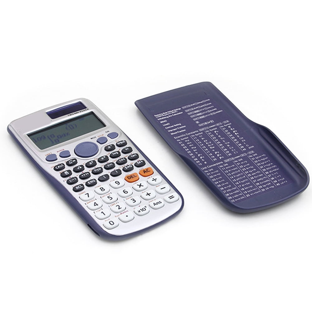 Calculatrice Scientifique Calculatrice 417 Fonctions pour Étudiants du Secondaire et de l'Université Bureau