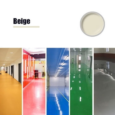 Feltree Floor Paint-Dry Slip Water-Based Floor Paint Nante Wind Paint Gold Silk Epoxy Floor Paint Water-Based Garage 500ml