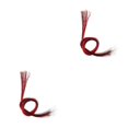 thumbnail image 2 of Maytalsory 10/Set Train LED Light Fairy Garden Lamp Post 3V Lawn red wire length 30cm 2Set, 2 of 6