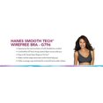 thumbnail image 3 of Hanes Womens Comfort Evolution Wirefree Bra, S, In The Navy, 3 of 5