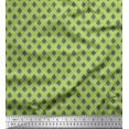 thumbnail image 1 of Soimoi Poly Georgette Fabric Geometric Scale Design,Floral & Ogee Damask Fabric Prints By Yard 42 Inch Wide, 1 of 1