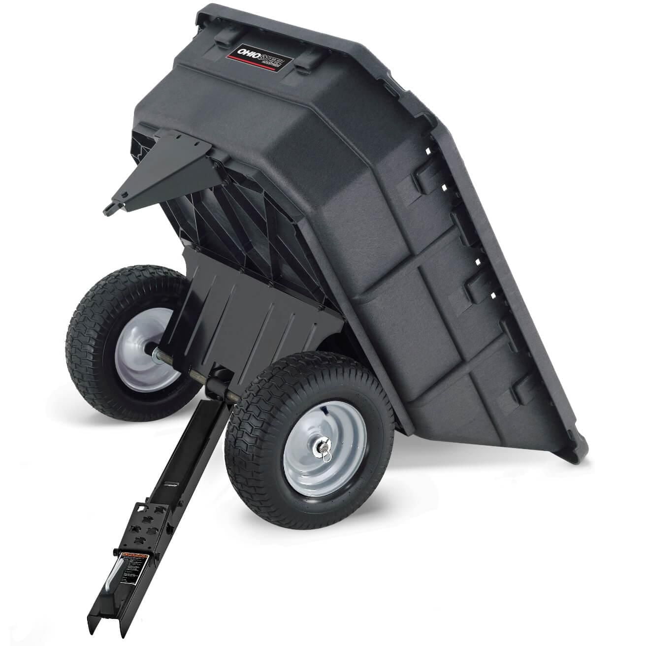 Ohio Steel 15 cu ft Poly Swivel Dump Cart