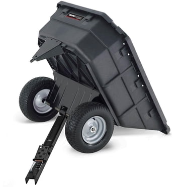 Ohio Steel Chariot à benne basculante pivotant en poly de 15 pi³