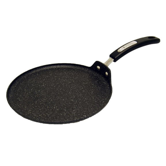 Starfrit The Rock Poêle Multi Usage 25cm, Antiadhésive Résistante Aux Rayures, Base Aluminium Épaisse, Manche Compatible Four, Va au Lave-Vaisselle