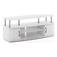 thumbnail image 1 of Pemberly Row Large Entertainment Center Hold up to 55-IN Stainless Steel Tubes, 1 of 6