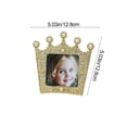 thumbnail image 3 of European Pearl Inlaid Photo Frame，Gold Silver Resin Wedding Decor Frame，Safe Lightweight HD Lens Waterproof Easy Maintain Decor for Living Room Bedroom Study Wall Desktop Wedding Home Decor, 3 of 7
