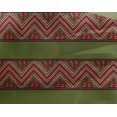 thumbnail image 4 of oneOone Georgette Viscose Fabric Floral & Chevron Block Print Fabric By The Yard 42 Inch Wide, 4 of 4