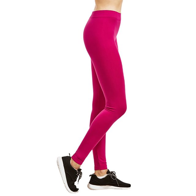 LAVRA Leggings Colorés en Spandex pour Femmes - Baie