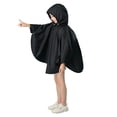 thumbnail image 1 of AJIWYH Poncho de Pluie Léger pour Enfants Imperméable Réutilisable pour Tout-Petits Noir, 8-9 Ans, 1 of 5