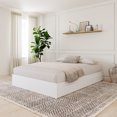 thumbnail image 3 of Nexera 3 Drawer King Storage Bed Frame, White, 3 of 6