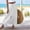 White, variant on Daiosportswear Womens Button Front Flowy Maxi Skirt A Line Cotton Linen Skirts Pleated Long Skirt,maxi skirt White 4(S)