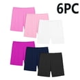 thumbnail image 1 of Cowsor Boy's Girls' Solid Bike Shorts 6PC, 1 of 3