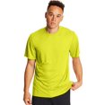 thumbnail image 1 of Hanes T-Shirt Sport Cool DRI Performance pour Hommes Lot de 2, 3TG, Vert Sécurité, 1 of 1