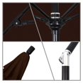 thumbnail image 4 of Parasol de Marché en Fibre de Verre 11 Pieds Inclinaison Col Noir Mat/pacifica/moka, 4 of 4