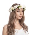 thumbnail image 2 of Guirlande de Cheveux Fleurs pour Femmes, Bandeau Couronne Florale, 2 of 3