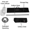thumbnail image 3 of Fotodiox SBX-Stnd-MultiP-24x80 24 x 80 in. Pro Softbox with Multiblitz P Speedring, 3 of 4
