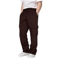 thumbnail image 2 of XZNGL Boys Sweatpants, Drawstring Waist, Multiple Pockets, Polyester Fabric, Relaxed Fit, Ankle-Length Jogger Style, for Daily Wear and Outdoor Activities, 2 of 7