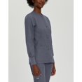 thumbnail image 1 of Landau Essentials Veste d'Uniforme à 4 Poches pour Femmes : Coupe Classique et Décontractée, Col Ras du Cou, devant à Boutons-Pression et Poignets en Tricot 7525, 1 of 5