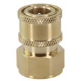 thumbnail image 1 of GLFILL G1/4 High Pressure Washer Coupler Copper Quick Connect Fitting Male Thread Accessorie Car Washer Adapter Garden Irrigation Joint #12, 1 of 9