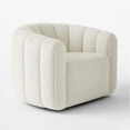 thumbnail image 3 of Chaise longue Dora en tissu bouclé avec un design à bords arrondis doux - Conçue pour le confort et le style, avec un revêtement en tissu bouclé moelleux et texturé et des bords lisses et arrondis pou, 3 of 4