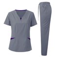 thumbnail image 1 of Sarraus pour Femmes - Ensemble de Tenue de Travail Confortable pour Médecins et Infirmières, 1 of 3