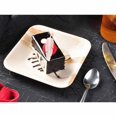 thumbnail image 4 of Sqaure Dinner, Salad Dessert Plate|Bio Mart Areca Palm Leaf Plate|Natural Eco-friendly Heavy Duty Re-usable Compostable Disposable Biodegradable Party, Wedding, BBQ & Catering |Pack of 10, 50 or 100, 4 of 4