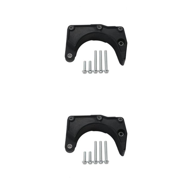 Transemion Reliable And Long-lasting Motorcycle Chain Protector For Yamahas Black Black 2Set