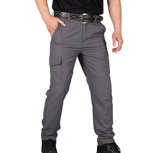 SHIXIAOO SUMMER QUICKDRYING SPORTS OUTDOOR MOUNTAINEERING MEN'S WORK PANTS