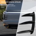 thumbnail image 3 of Car Rear Bumper Lip Spoiler Canards for W176 A200 A250 A45 AMG, 3 of 9
