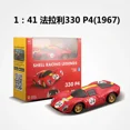 thumbnail image 1 of 1:41 Ferrari Bluetooth Remote Control Car Ferrari Alloy Miniature Diecast Model Rc Car Toy Kid Gift 330 P4(1967)Red, 1 of 5