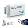 thumbnail image 2 of Wii Adaptateur vers Hdmi, Convertisseur Connecteur Wii vers Hdmi Prenant en Charge Tous les Modes d'Affichage Wii, 2 of 7