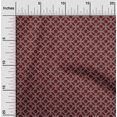 thumbnail image 1 of oneOone Organic Cotton Poplin Twill Fabric Triangle Block Printed Craft Fabric BTY 42 Inch Wide, 1 of 1