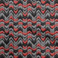 thumbnail image 1 of oneOone Cotton Poplin Red Fabric Geometric Craft Projects Decor Fabric Printed By The Yard 56 Inch Wide, 1 of 5