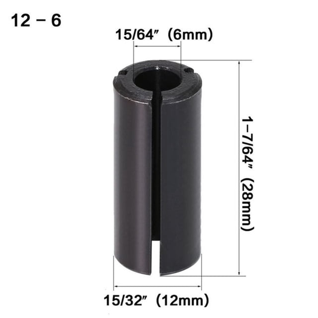 CNC Router Bit High Precision Adapter Collet Milling Cutter Tool Adapters Holder