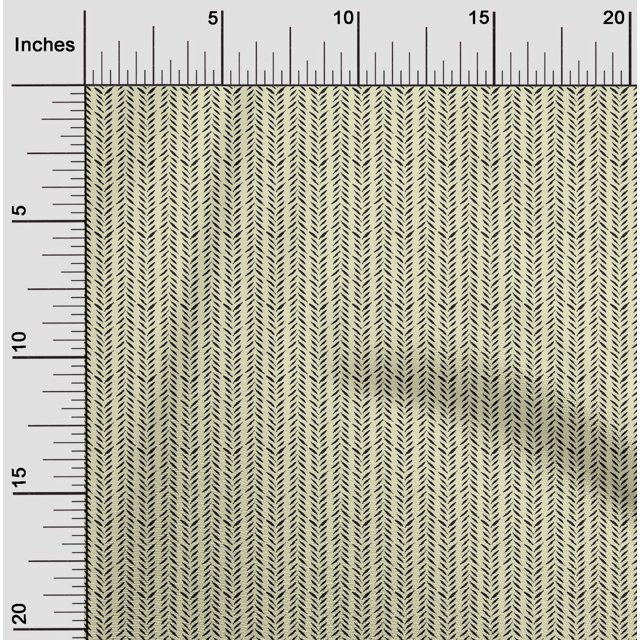 oneOone Georgette Viscose Fabric Leaves Block Print Sewing Fabric BTY 42 Inch Wide