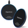 thumbnail image 1 of Giga [2 Pack] Wireless Charger, 15W Max Qi-Certified Fast Wireless Charging Pad, Compatible with iPhone, 1 of 5