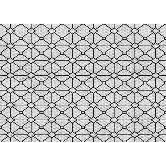 Ahgly Company Tapis d'Intérieur Rectangulaire Transitionnel Gris Lavable à la Machine, 7 Pieds x 10 Pieds