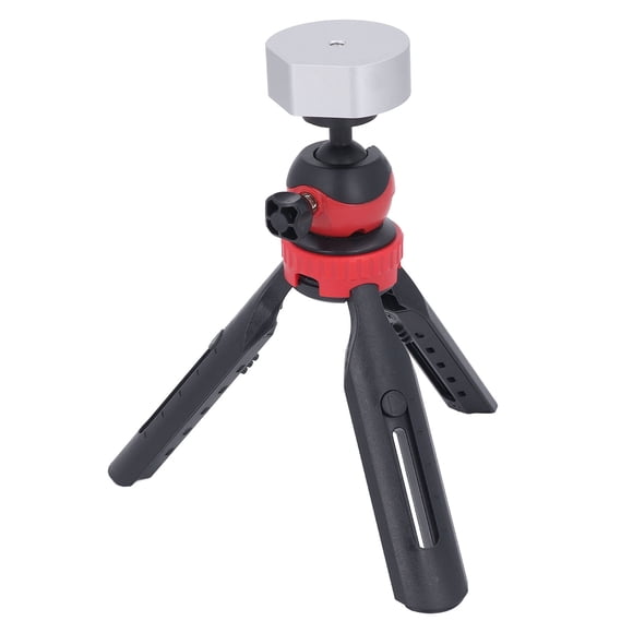 2.4 Inch Adjustable Height Tripod Stand with Adapter for Mini Antenna, 360 Angle Adjustment, Lightweight Design, Aluminum Alloy Base for Signal Reception, Nylon Material,