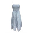 thumbnail image 4 of Robes d'Été pour Femmes 2025 Zeophrasy Robe Sans Manches Col Rond Aguichant Élégante Tunique de Boîte de Nuit Fête Mini Robes Décontractées Vacances Liquidation Moins de 5, 4 of 4
