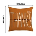 thumbnail image 3 of RXIRUCGD 3 Styles Of Thanksgiving Pillows Covers 18x18 Inch Thanksgiving Linen Pillowcase For Sofa And Home Decor, 3 of 6