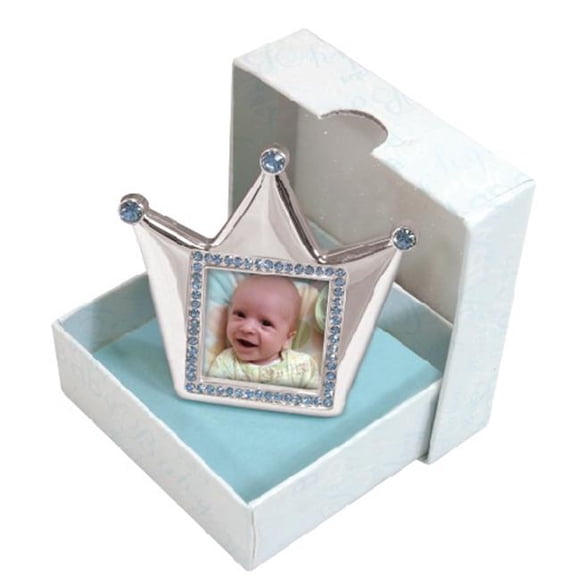 Stephan Baby 081143 Reversible Pieced Crib Quilt Blue & White Vintage Dot