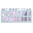 thumbnail image 2 of Newborn Photo Frame Gift Decoration Giving Babies Growing Newborn Frame Set Frames Small Decorated with 12 Decorative Frame Newborn Adornment, 2 of 8