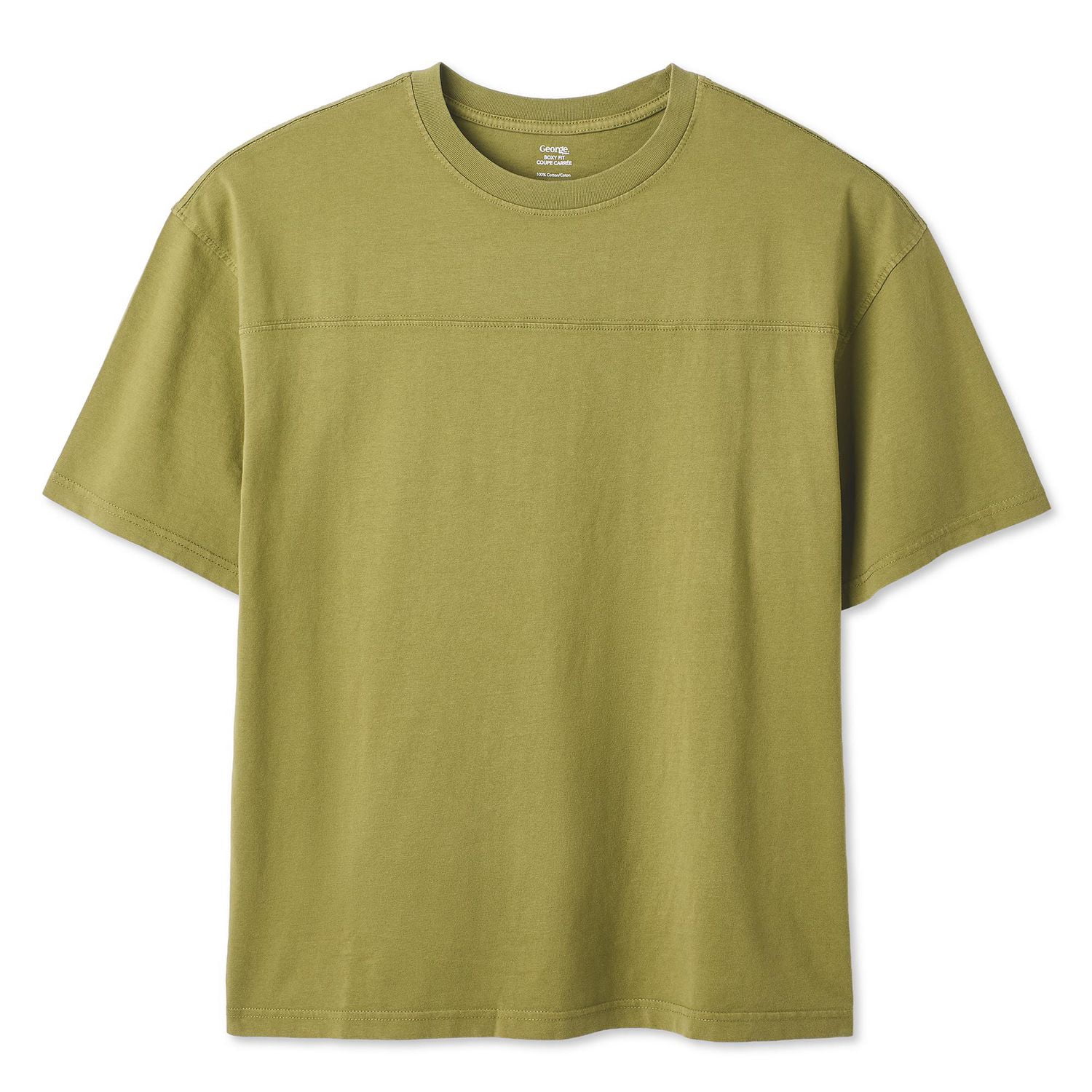 T-shirt coupe carrée George pour hommes