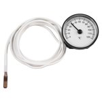 Thermomètre à cadran avec 1.4m tube capillaire 10-120°C