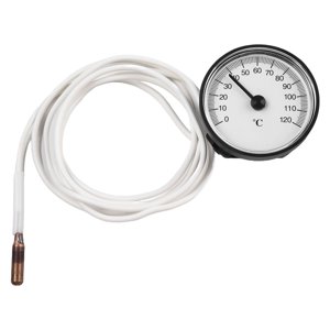 Dial thermometer thermometer with 1.4m capillary tube 10-120℃