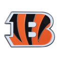 thumbnail image 1 of Tapis d'Éventail Emblème 22545 NFL Cincinnati Bengals Logo; Peint; Chrome Robuste, 1 of 3