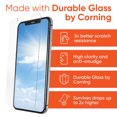 thumbnail image 2 of onn. Corning Glass Screen Protector for iPhone 11 Pro Max/XS Max, Made with Durable Glass by Corning®, with Advanced Easy Application Tray, 2 of 4
