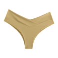 thumbnail image 1 of SDNall Womens New Scarless Low Waist Solid Swimming Trunks, 1 of 5
